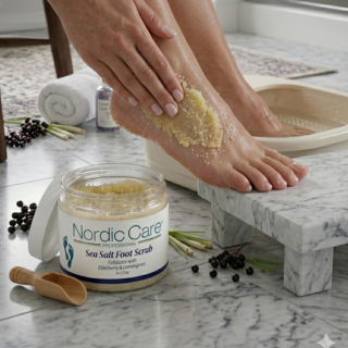 Reveal Smoother, Healthier Feet with Nordic Care Sea Salt Foot Scrub: Benefits, How to Use & Expert Tips