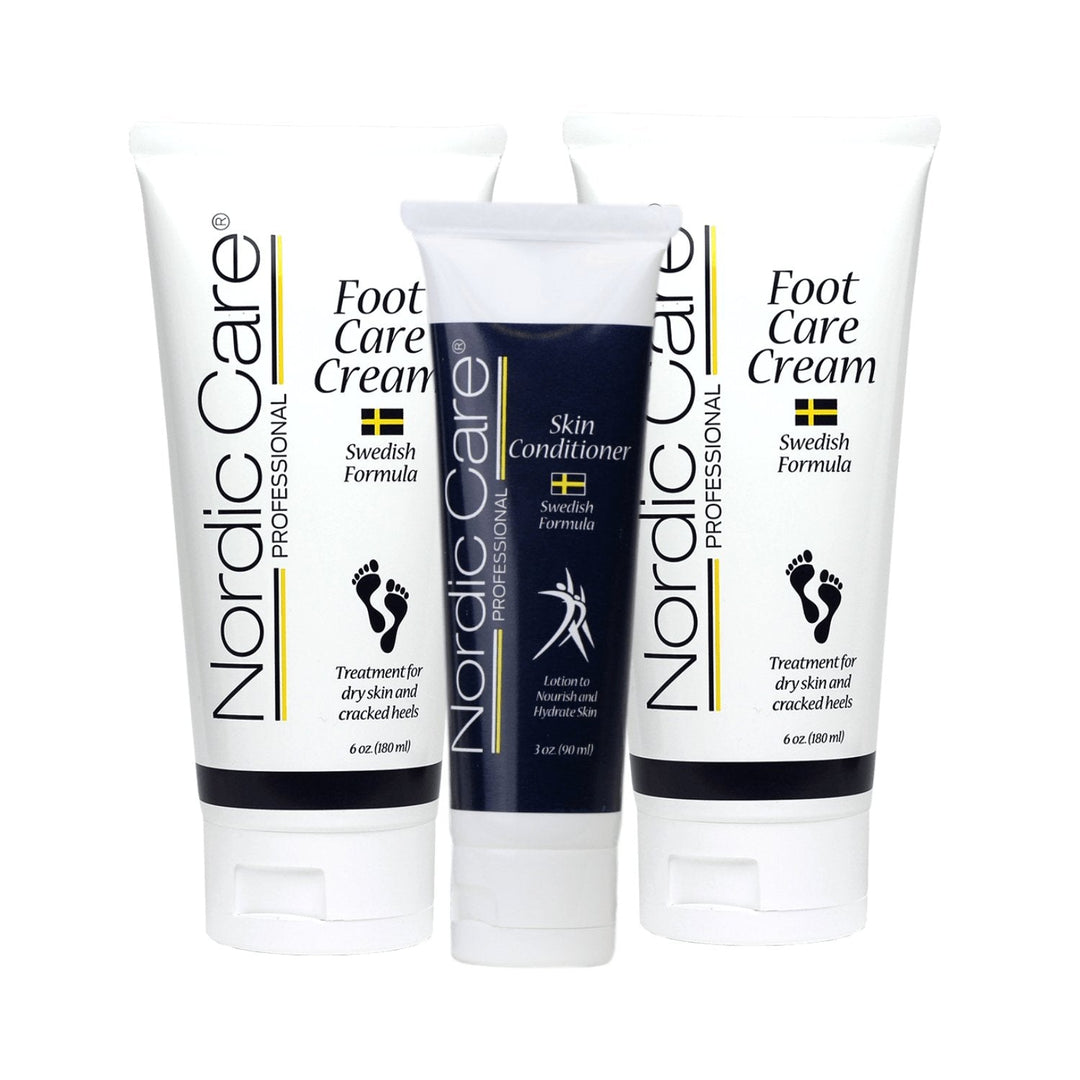 Foot Care Cream 2 Pack + Skin Conditioner - Nordic Care