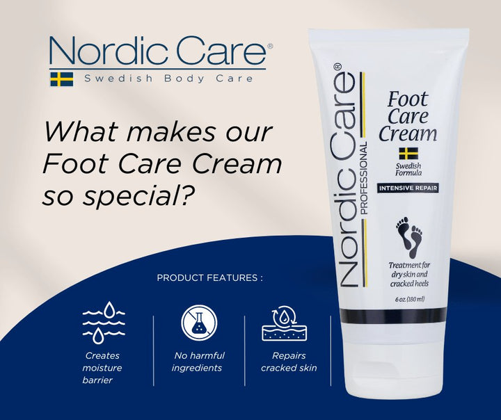 Foot Care Cream 2 - pack + Travel Size - Nordic Care