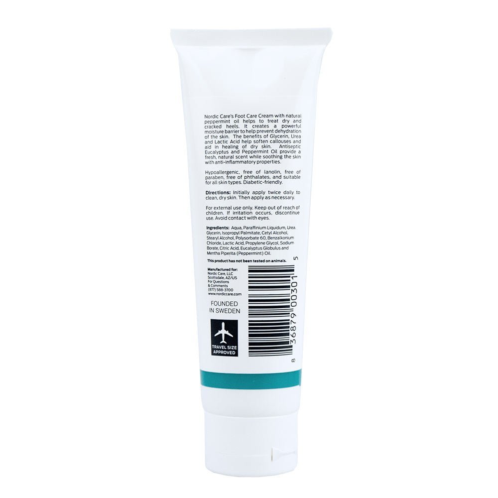 Foot Care Cream/ Peppermint Oil - Nordic Care