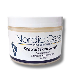 Nordic Care Sea Salt Foot Scrub