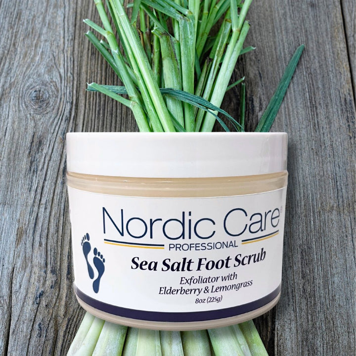 Nordic Care Sea Salt Foot Scrub - Nordic Care