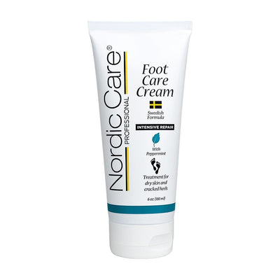 Foot Care Cream/ Peppermint Oil 6oz - Nordic Care